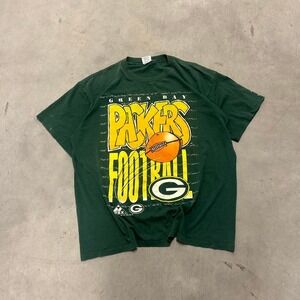 Vintage 90's‎ Green Bay Packers Graphic Shirt